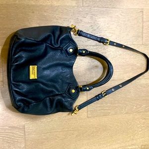 Marc Jacob's Fran bag- adjustable strap, black leather